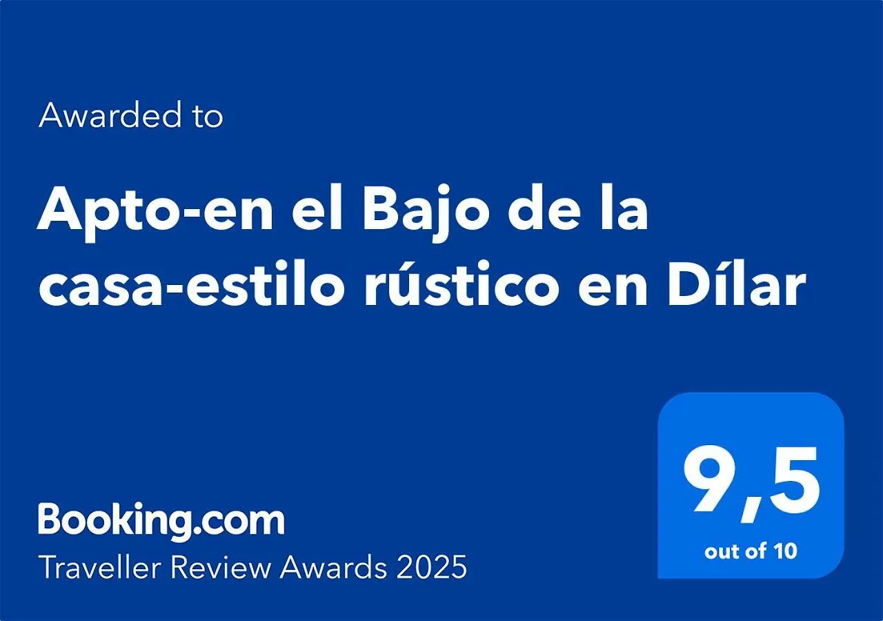 Apto-En El Bajo De La Casa-Estilo Rustico En Dilar